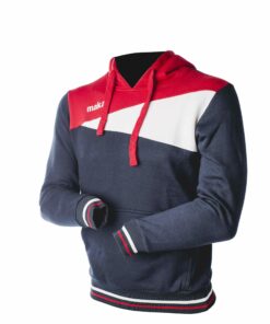 Felpa in cotone per rappresentanza MV 020 - Rosso-blu