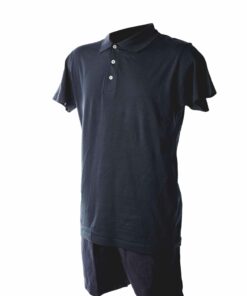 Polo rappresentanza cotone F17 - Blu