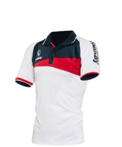 Polo rappresentanza Mv16 - Bianco-rosso