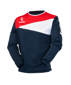 Felpa allenamento MV06 - Blu-rosso