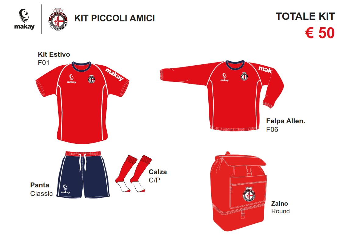 ASD GS Ponte Pietra Kit Piccoli Amici